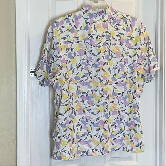 Ted Baker Hadrian Linen Shirt Size Large - Picture 7 of 13